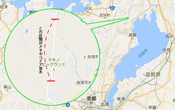 滋賀県北部地図
