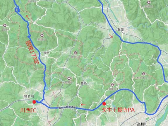 走行地図