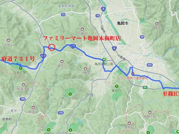 走行地図