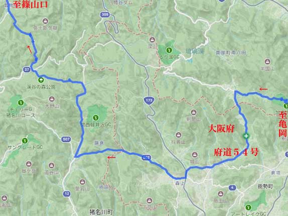 走行地図