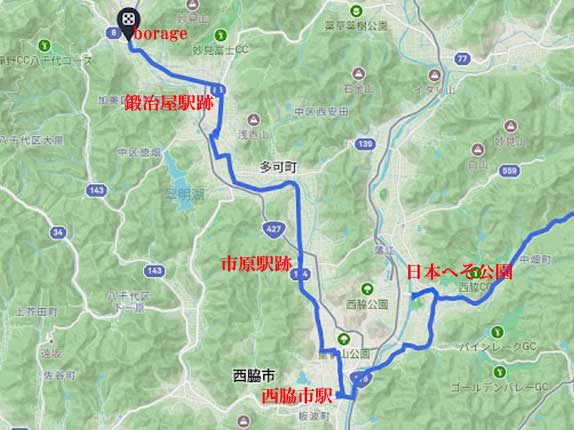 走行地図