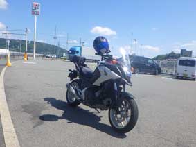 朝はまだすずしい