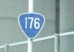 国道176号線