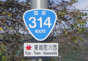 国道314号線